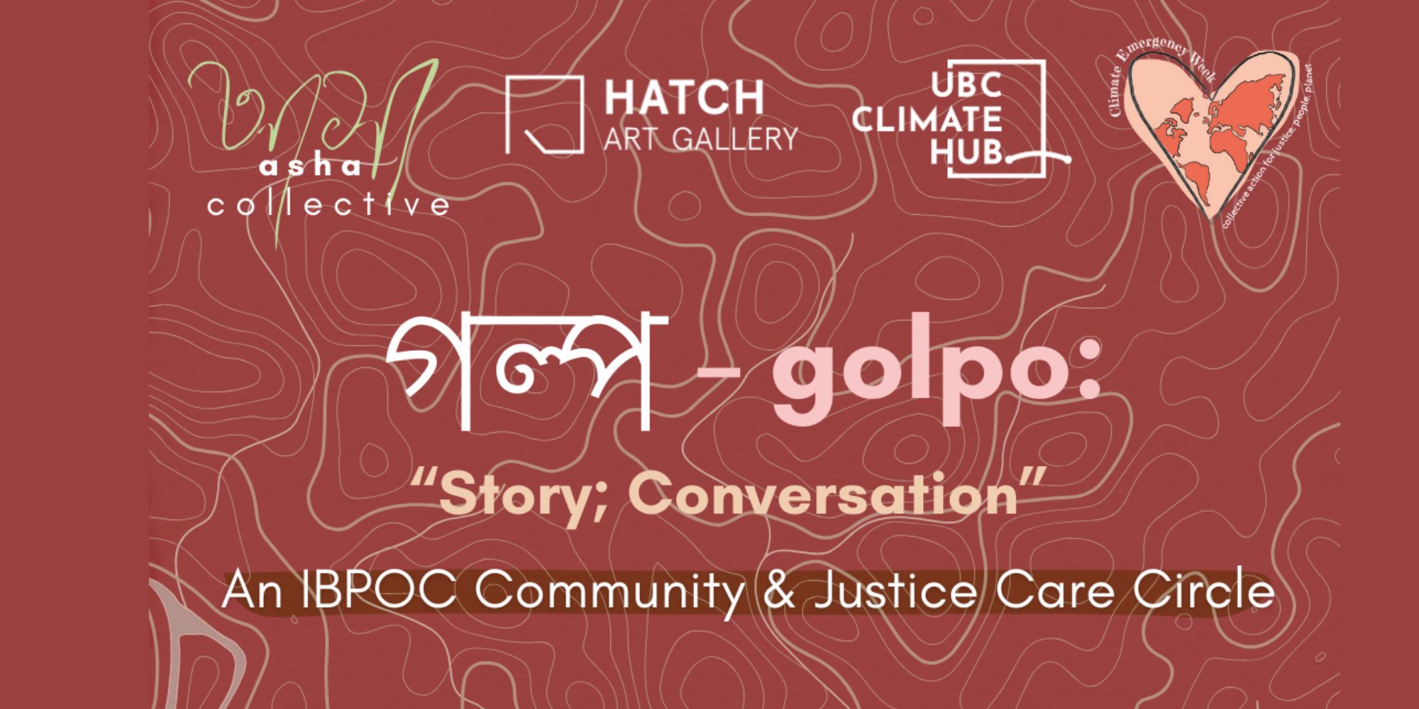 গল্প – golpo: “Story; Conversation” – An IBPOC Community and Justice Care Circle